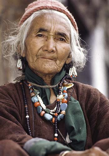 Woman at Festival, Ladakh, India